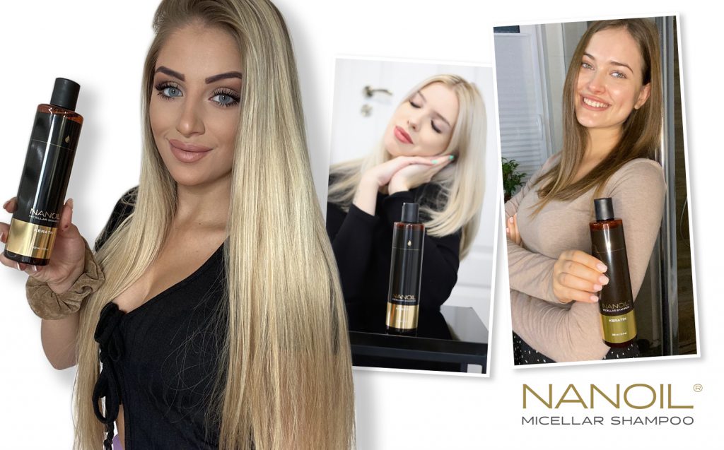 Nanoil micelární šampon s keratinem